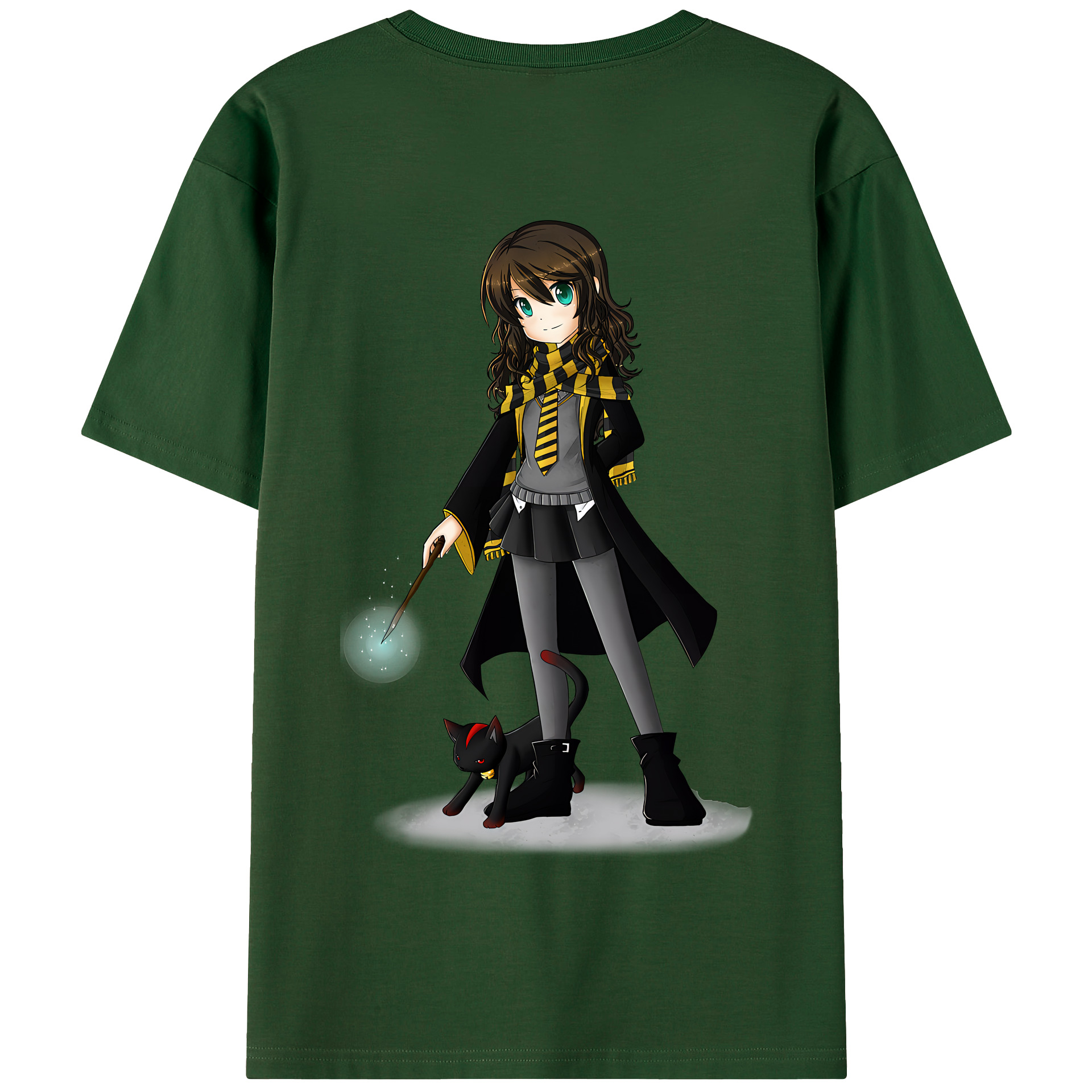 （画像用） Harry Potter ハリー・ポッターシリーズ 綿100％半袖Tシャツ（背面プリント）